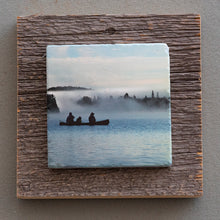 Load image into Gallery viewer, The Morning Paddle III - On Barn Board 0143
