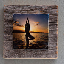 Load image into Gallery viewer, Tree Pose - On Barn Board 2776