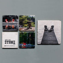 Load image into Gallery viewer, Custom Coasters and Trivet | Set of 5