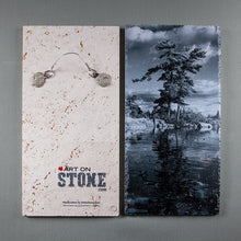 Load image into Gallery viewer, Original Art On Stone Wall Art 8x16
