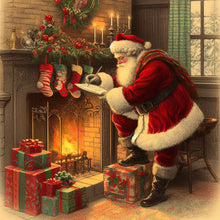 Load image into Gallery viewer, Santa Checking His List - Coasters 6902
