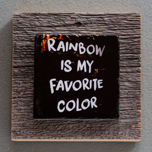 Rainbow - On Barn Board 0003