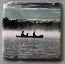 Load image into Gallery viewer, The Morning Paddle - Wall Art Square 0152
