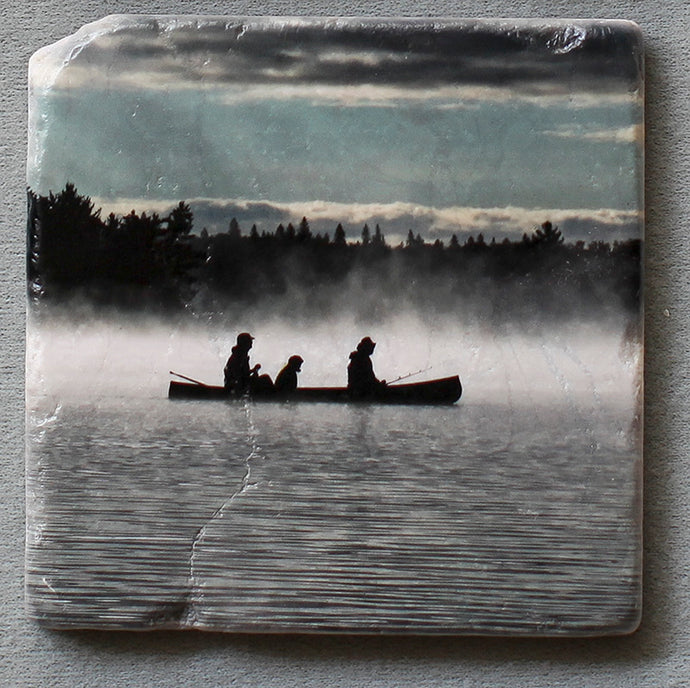 The Morning Paddle - Wall Art Square 0152