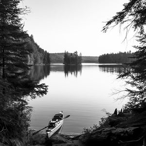 Kayak on Rosebary Lake Algonquin Coasters #6058BW