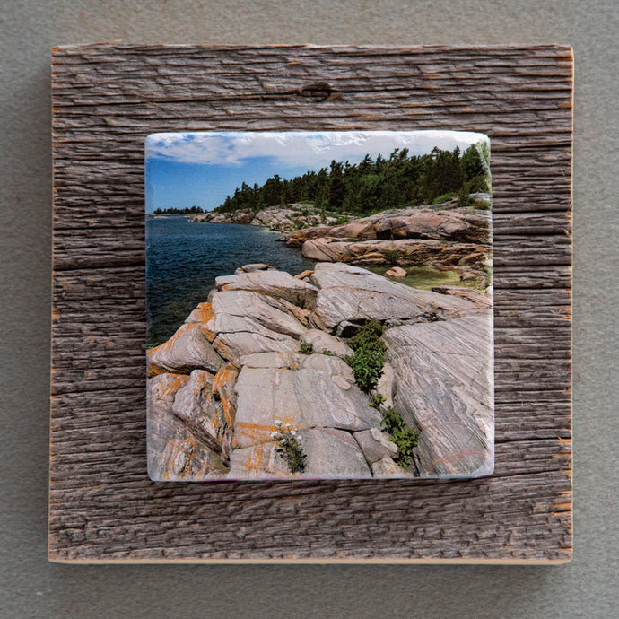 Franklin Syncline Rocks - On Barn Board 6537