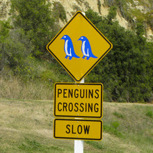 Load image into Gallery viewer, Penguins Crossing - Trivet #7173
