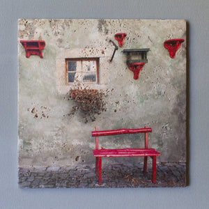 Coccineous Accents Wall Art 12"x12"