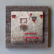 Load image into Gallery viewer, Coccineous Accents - On Barn Board 1794
