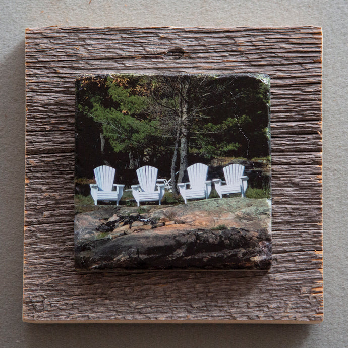 Four On The Rock - On Barn Board 9955