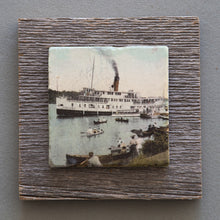 Load image into Gallery viewer, Steamship On Lake Rosseau - On Barn Board 1547
